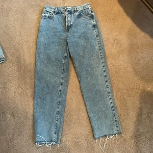 PacSun high rise straight jeans